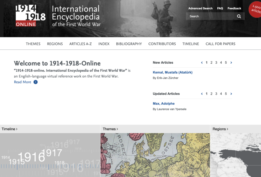 Startseite 1914-1918 online