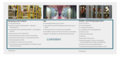 Linklisten in Inhaltselementen
